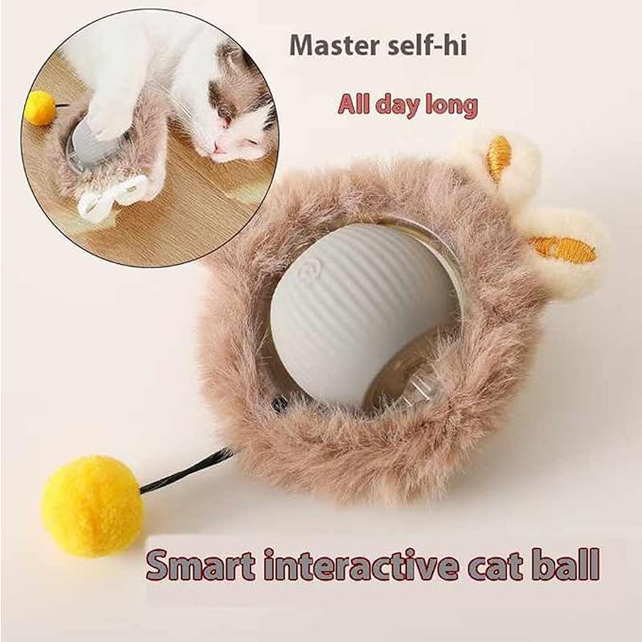 Orbly RollMate™ Interactive Cat Ball