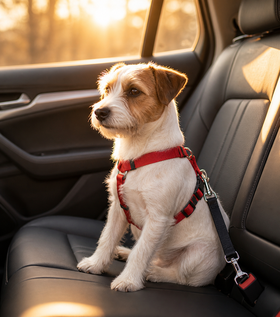 Orbly BeltSafe™ Adjustable Dog Car Safety Belt — Universal Seat Belt Restraint — image 3