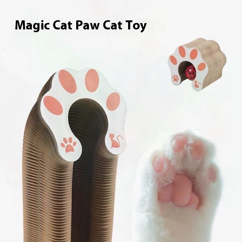 Orbly CurlScratch™ Corrugated Cat Scratcher