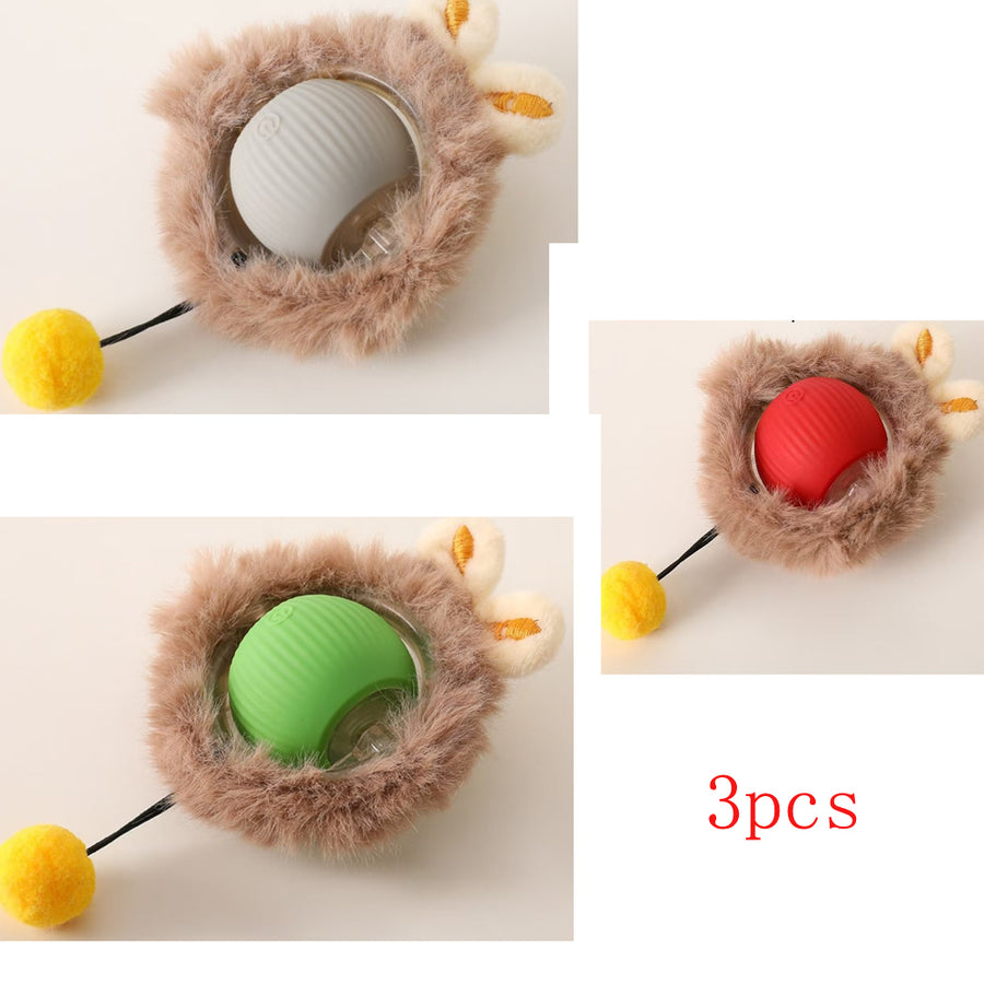 Orbly RollMate™ Interactive Cat Ball