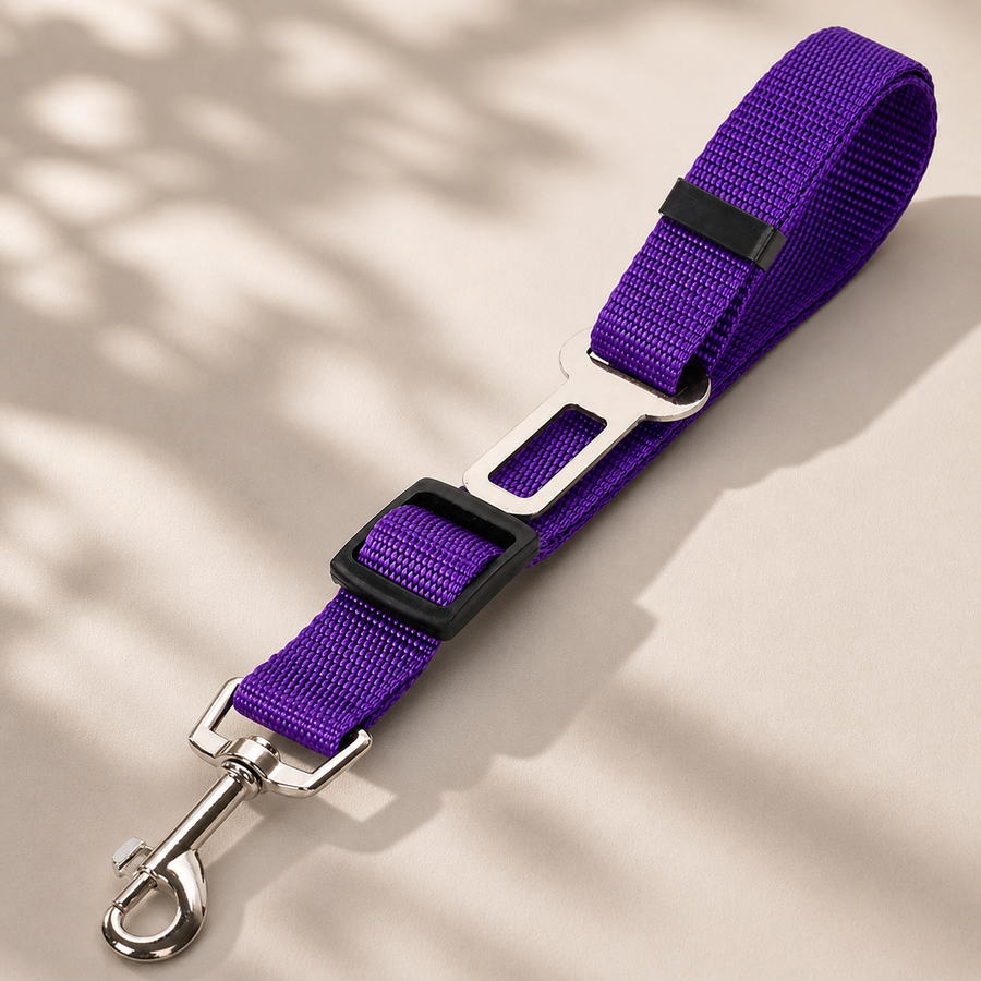 Orbly BeltSafe™ Adjustable Dog Car Safety Belt — Universal Seat Belt Restraint