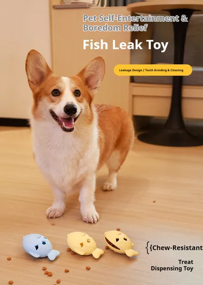 Orbly FishTreat™ Slow Feeder Toy