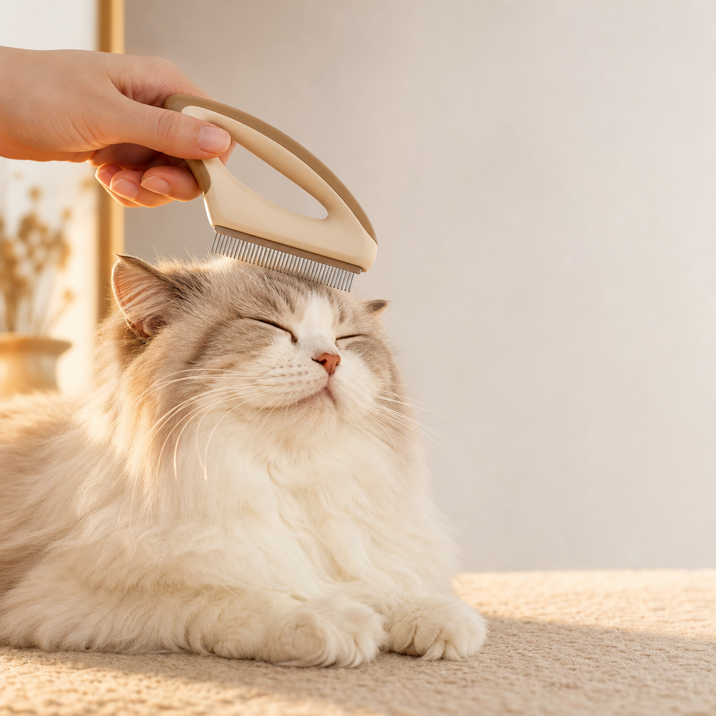 Orbly PurrComb story image — Comfort in Every Groom