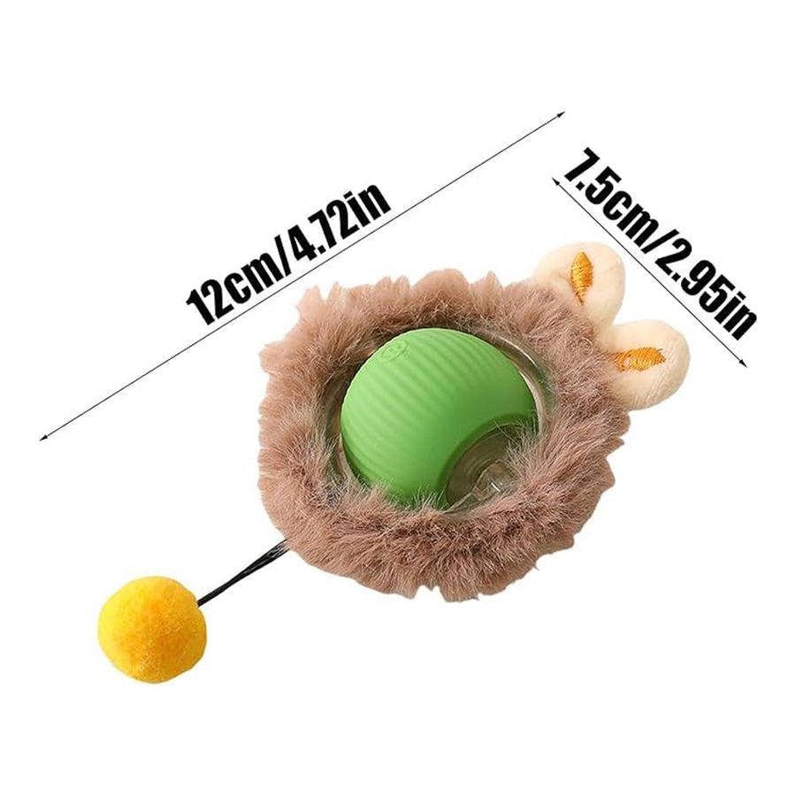 Orbly RollMate™ Interactive Cat Ball