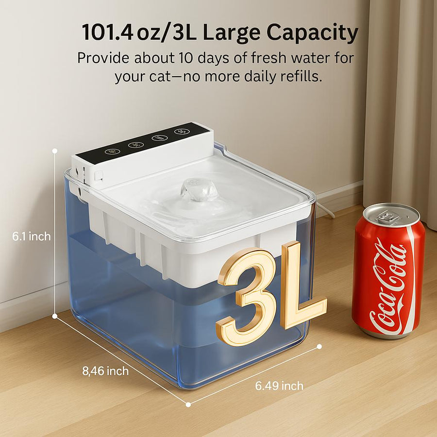 Orbly FlowPure™ Automatic Pet Water Fountain