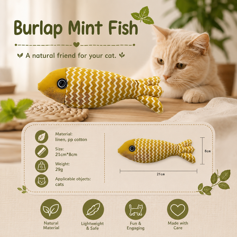 Orbly MintFin™ Catnip Fish Toy — image 3