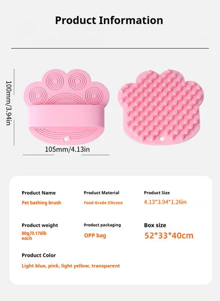 Orbly ScrubLove - Pet bath brush for grooming - Image 4