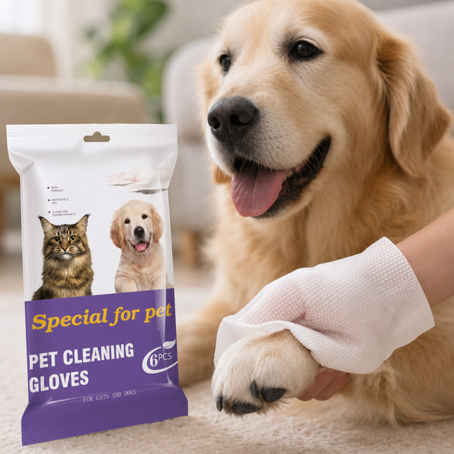 Orbly CocoClean pet grooming wipes story image 3: Cleanups without the fuss