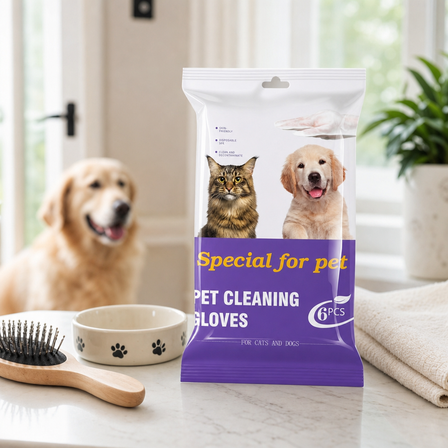 Orbly CocoClean pet grooming wipes — Scale/Lifestyle/Packaging