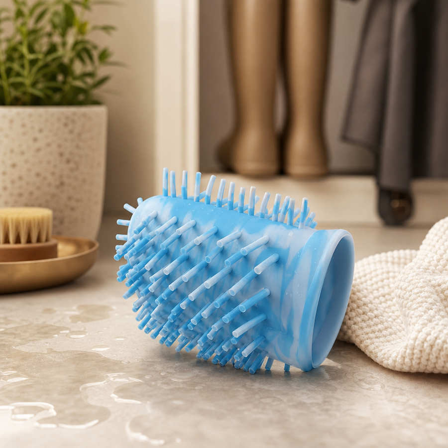 Orbly MudFree paw cleaner cup story image 2: Soft Silicone Precision
