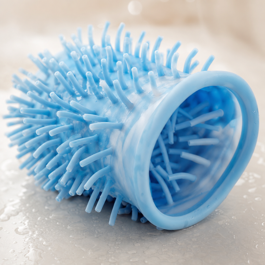 Orbly MudFree paw cleaner cup — Detail Close-up