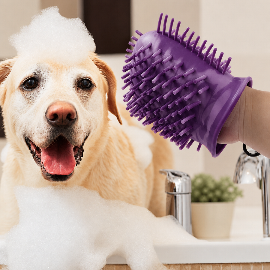Orbly MudFree paw cleaner cup — Variant Purple