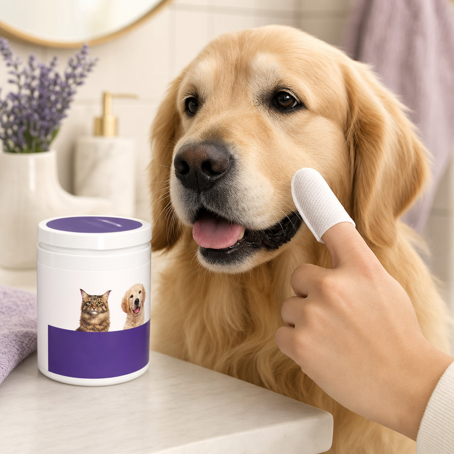 Orbly DentaWipe finger cleaning wipes - StoryBeat 1: gentle routine