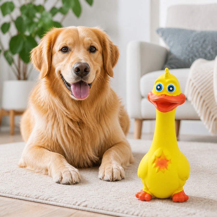 Orbly DuckBuddy™ Squeaky Latex Toy - G3