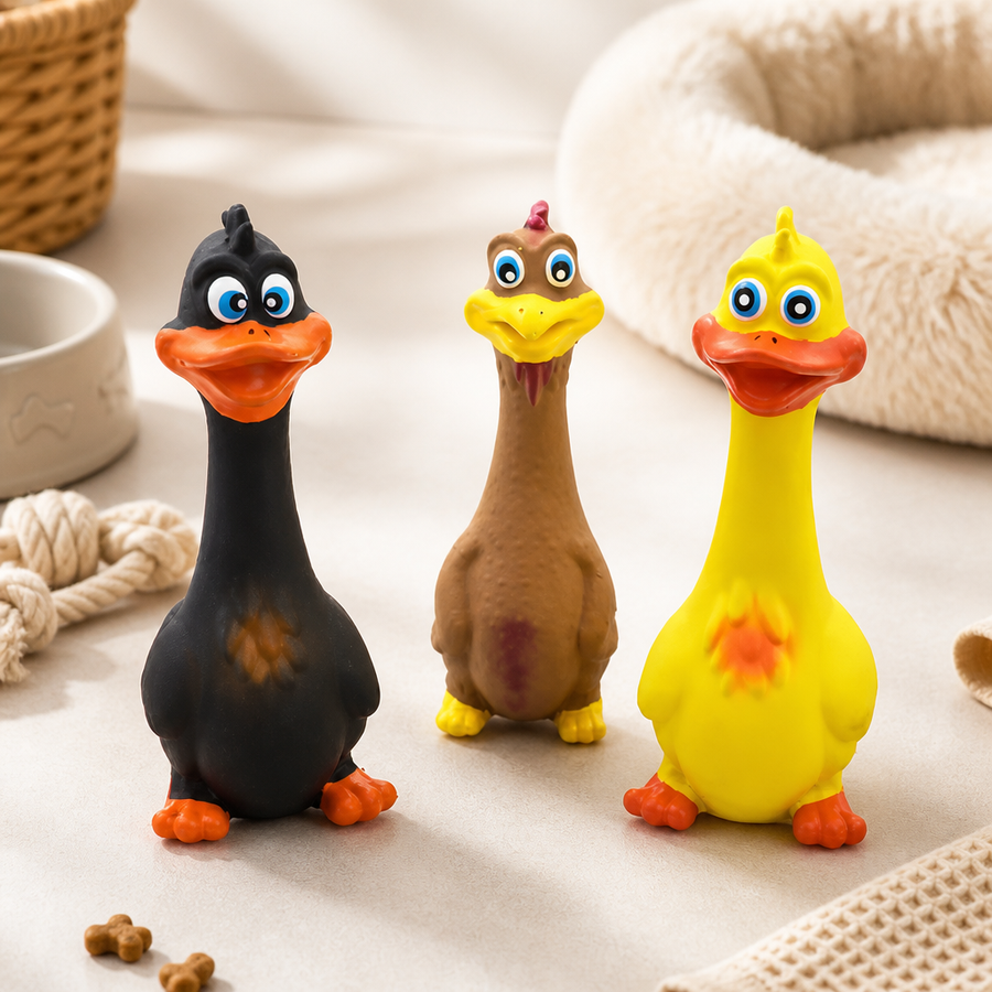 Orbly DuckBuddy™ Squeaky Latex Toy - G4