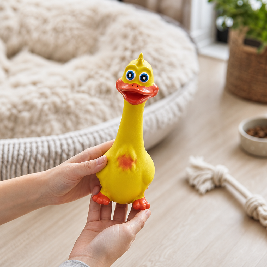 Orbly DuckBuddy™ Squeaky Latex Toy - SB2