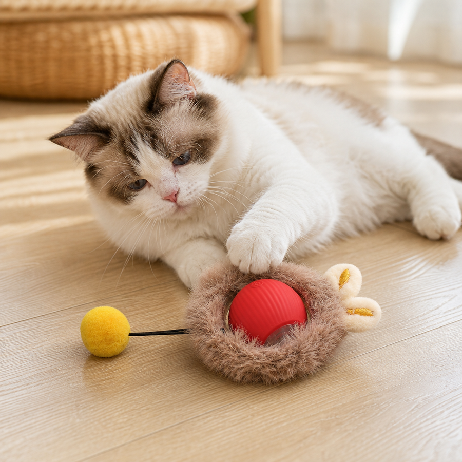 Interactive Rolling Cat Ball — Auto-Motion - G3