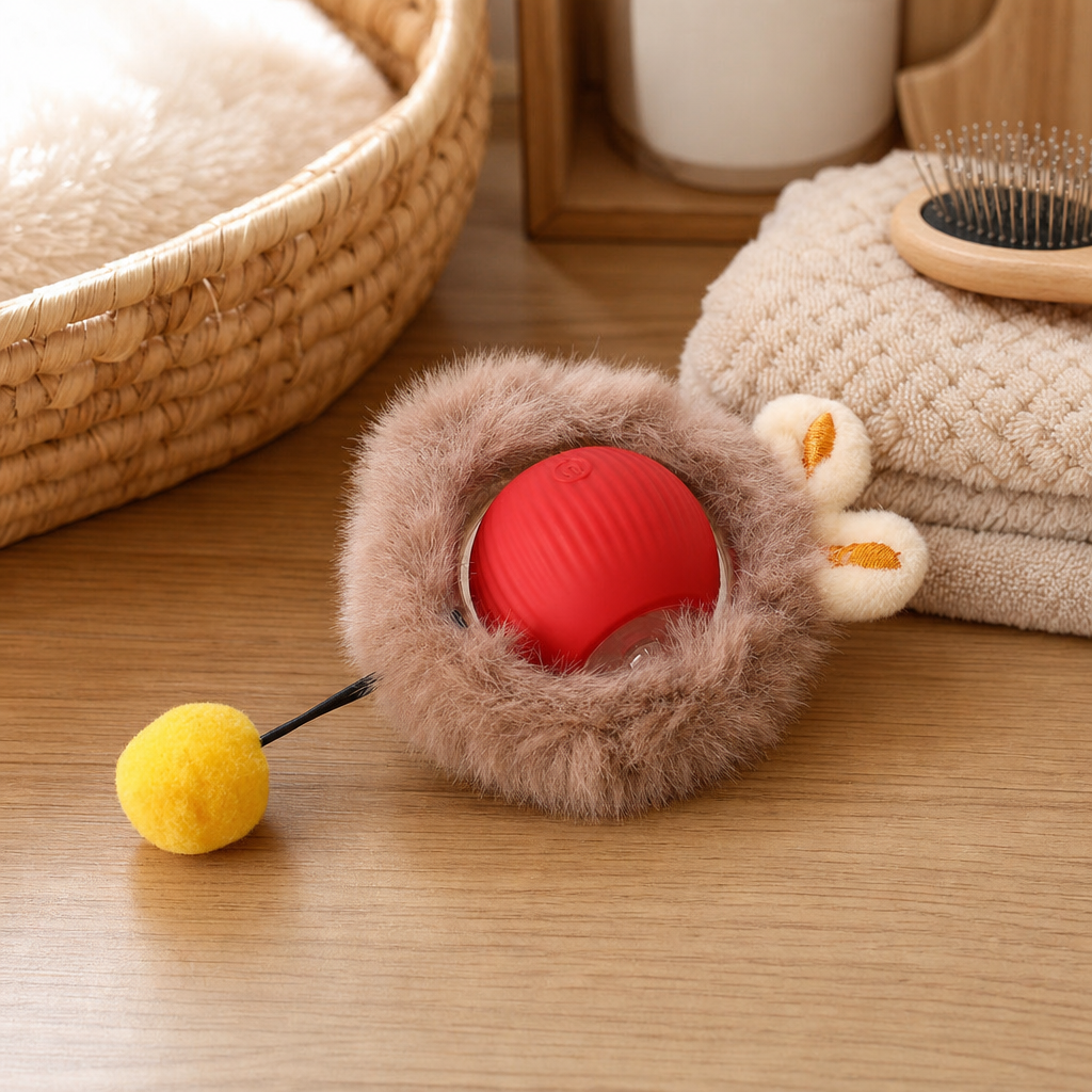 Interactive Rolling Cat Ball — Auto-Motion - SB4