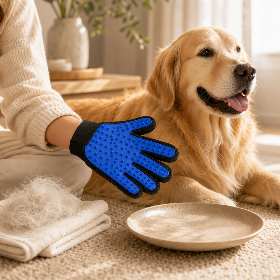 Orbly GentleGroom™ De-Shedding Gloves - SB3
