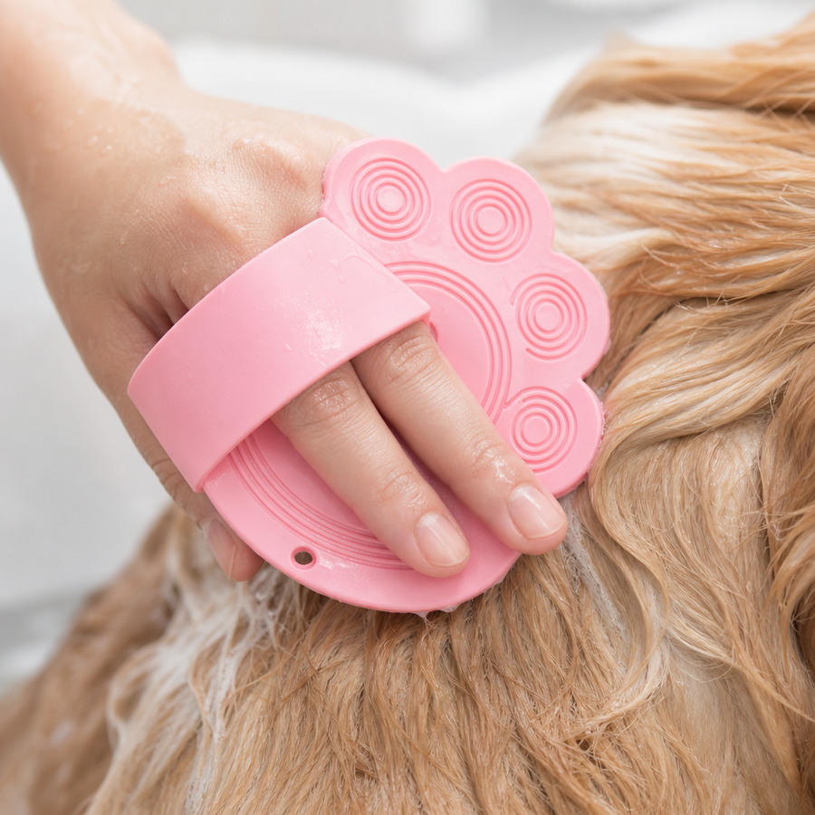 Orbly ScrubLove — Dog Bath Massage Brush - G2