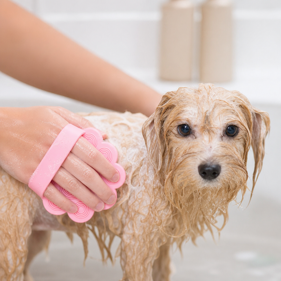 Orbly ScrubLove — Dog Bath Massage Brush - G3