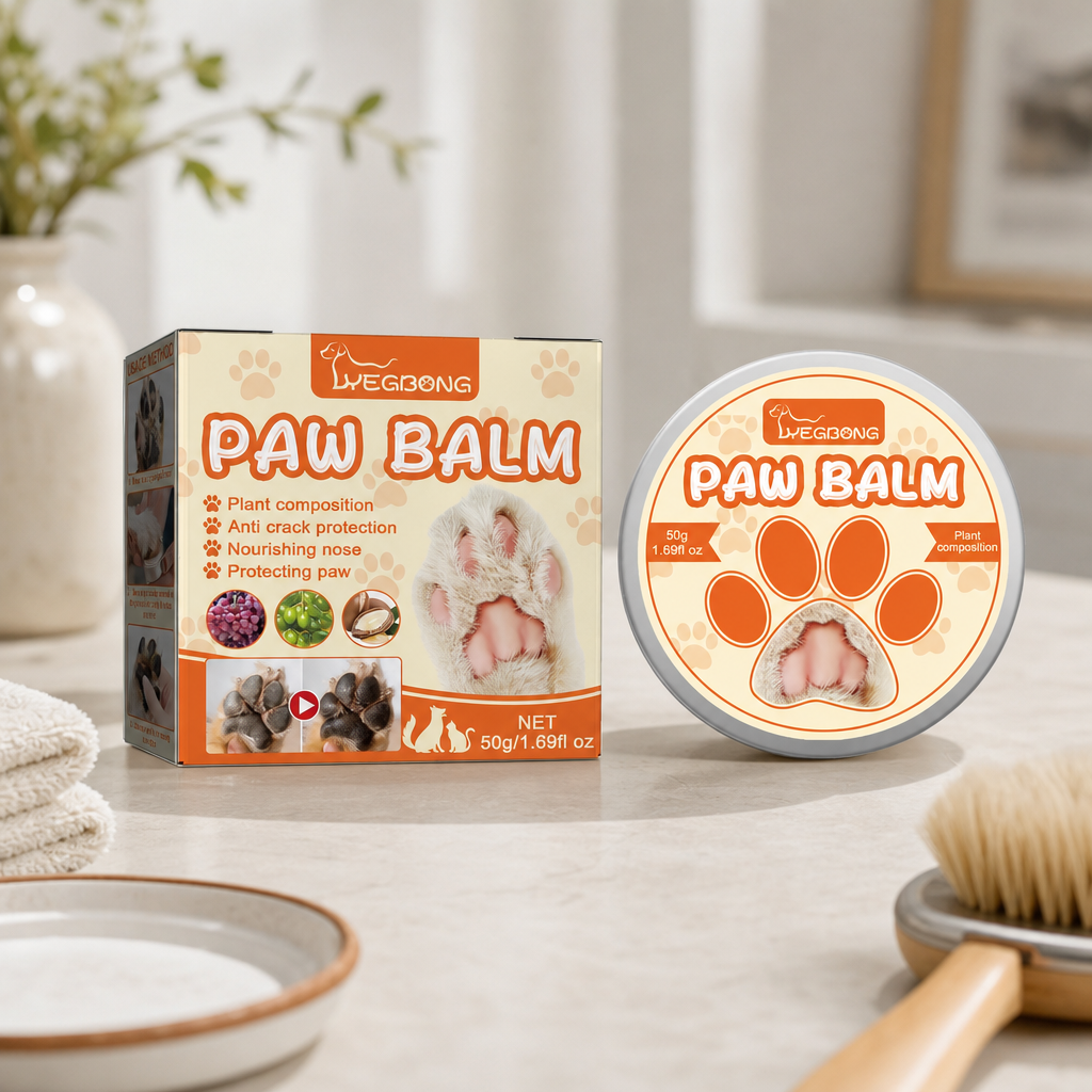 Orbly PawSoft™ Moisturizing Paw Cream — Botanical Paw Pad Care - SB3