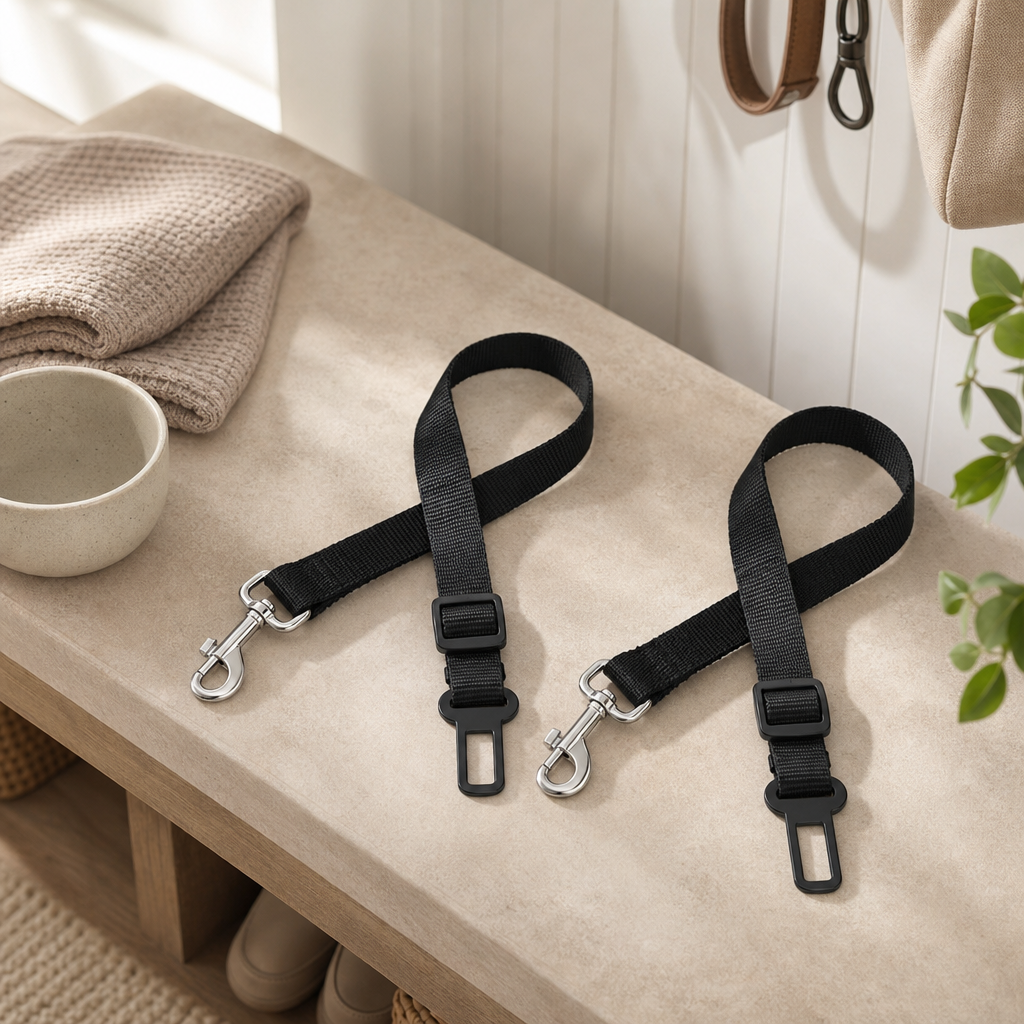 Orbly SafeRide™ Adjustable Dog Seat Belt (2-Pack) - SB3