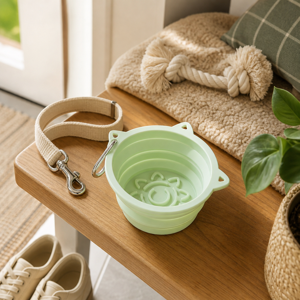 Orbly TravelBowl™ 3-in-1 Collapsible Feeder - SB1