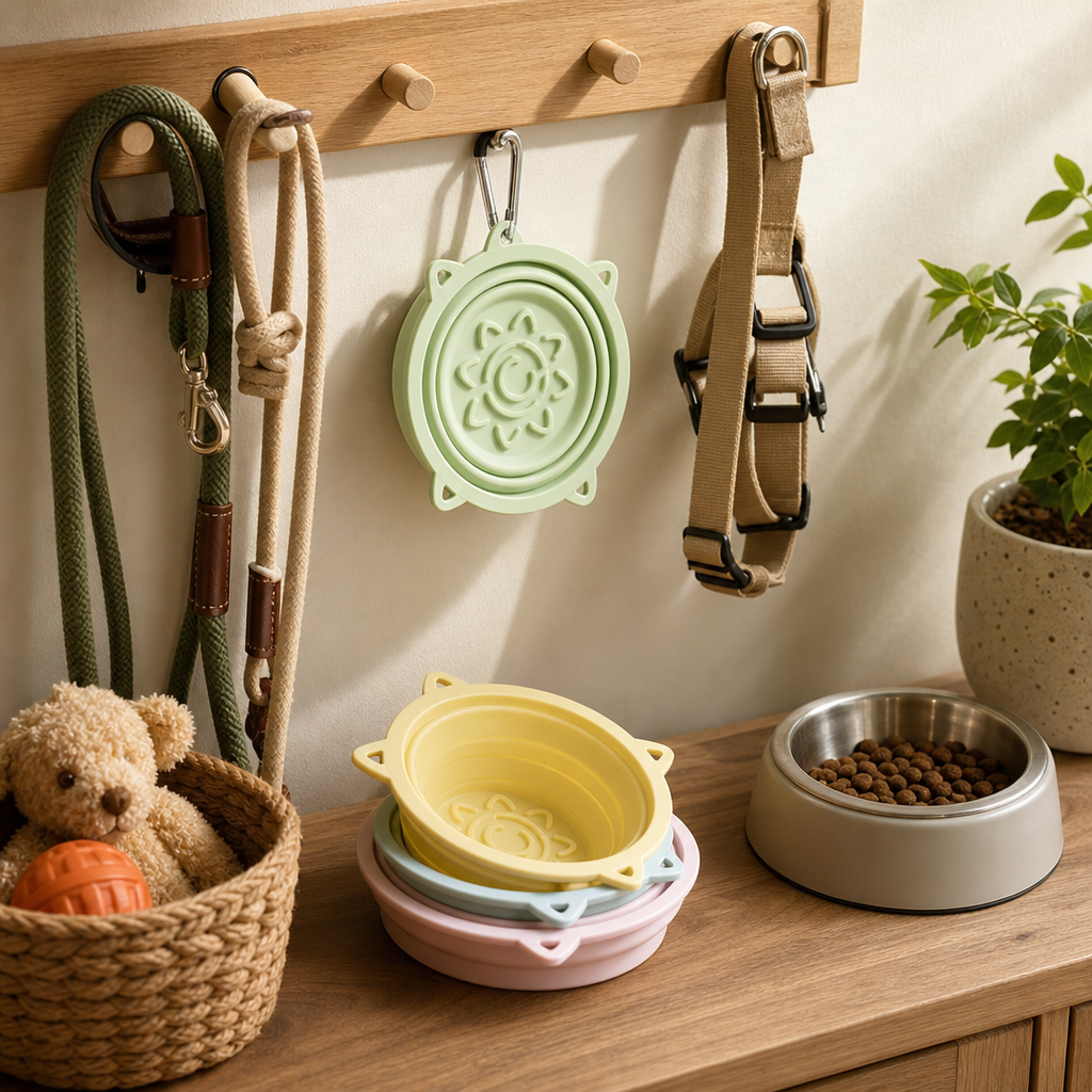 Orbly TravelBowl™ 3-in-1 Collapsible Feeder - SB4