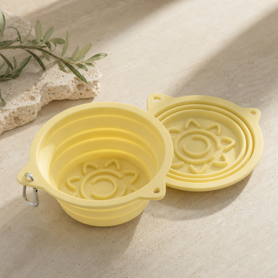 Orbly TravelBowl™ 3-in-1 Collapsible Feeder - G1