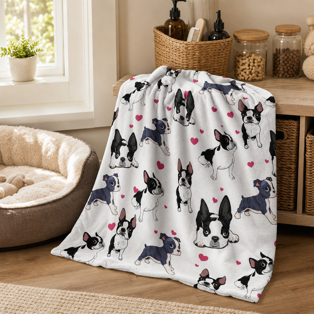 Orbly WarmPaws™ Premium Fleece Pet Blanket — Soft Cozy Throw for Dogs & Cats - SB4