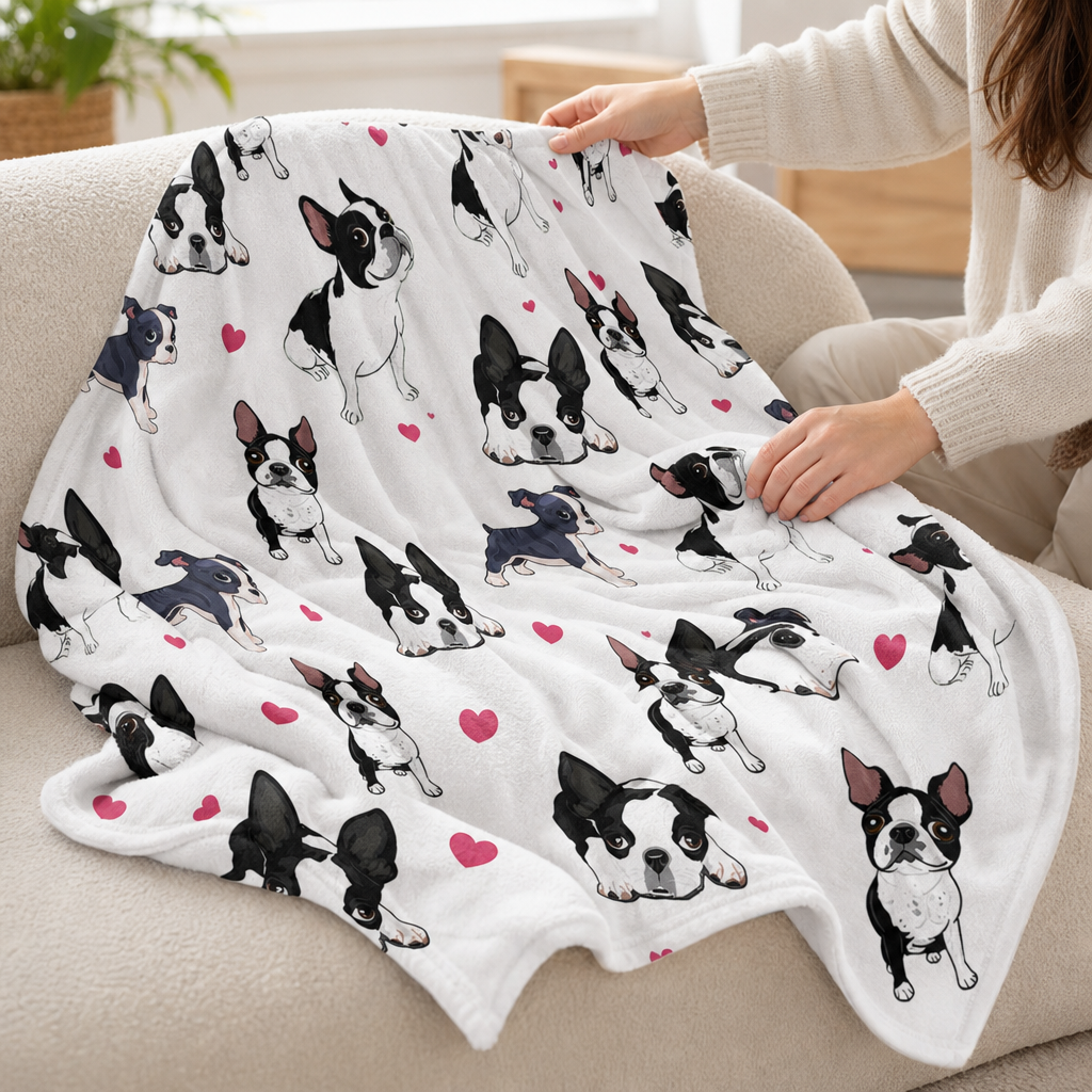 Orbly WarmPaws™ Premium Fleece Pet Blanket — Soft Cozy Throw for Dogs & Cats - SB2