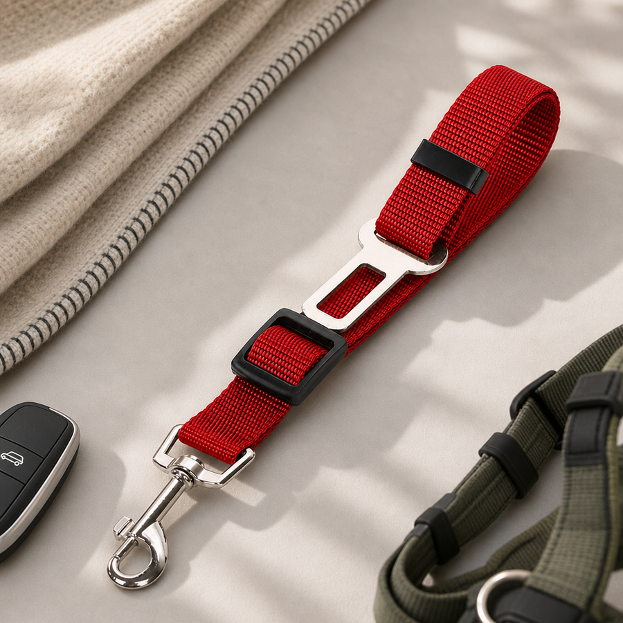 Orbly BeltSafe™ Adjustable Dog Car Safety Belt — Universal Seat Belt Restraint - G4