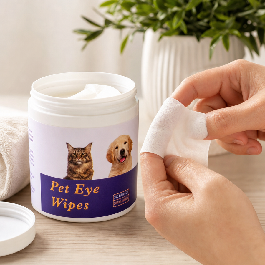 Orbly EyeClear™ Pet Eye Wipes (200ct) - SB2