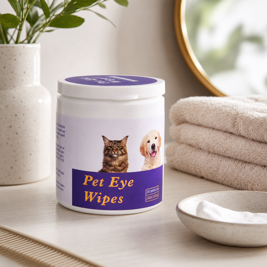Orbly EyeClear™ Pet Eye Wipes (200ct) - SB1