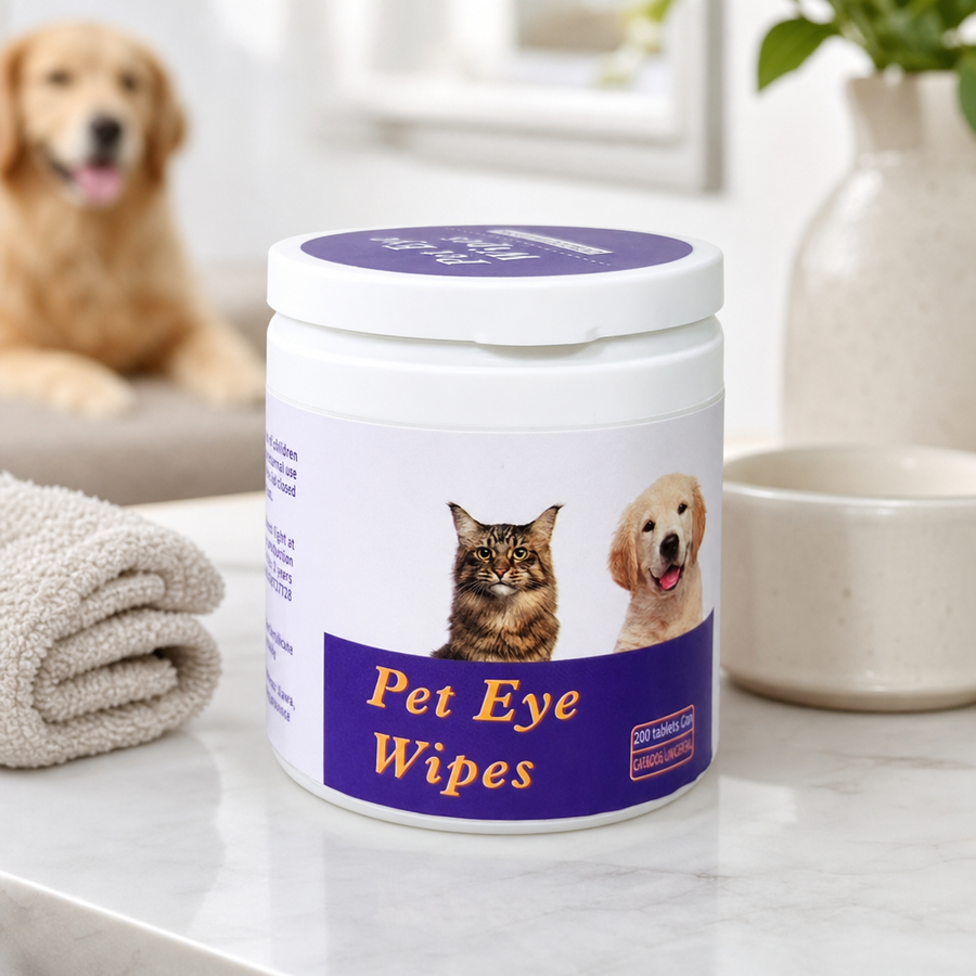 Orbly EyeClear™ Pet Eye Wipes (200ct) - SB3