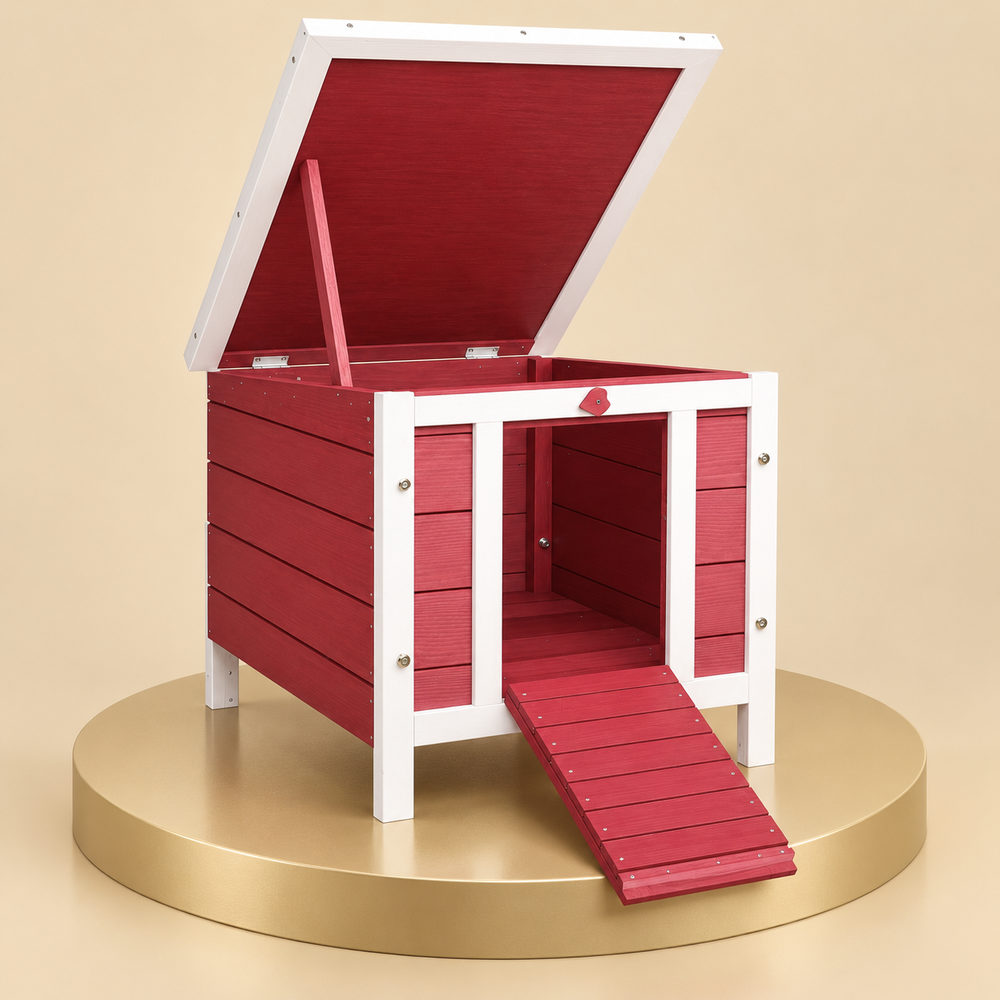 Small Wooden Rabbit House
