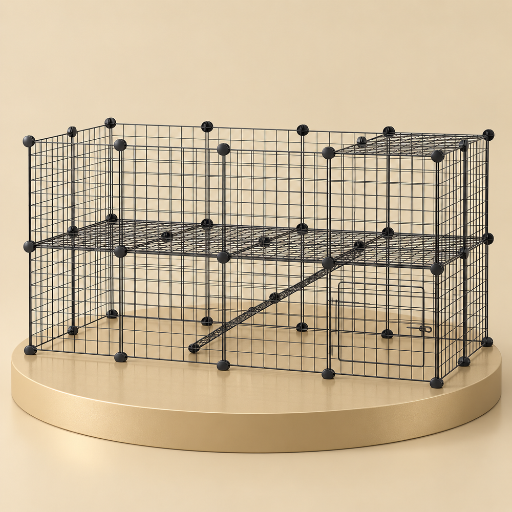 36-Panel Small Animal Playpen