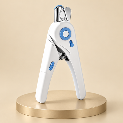 Pet Nail Clippers with Clear Splash Guard, 5.5 in