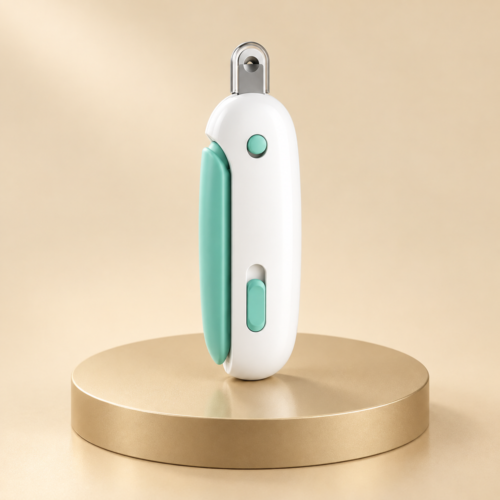 Cat Nail Clippers with Adjustable Opening and Pull-Out File