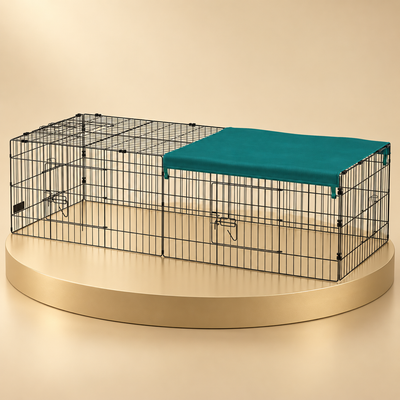 Covered Small Animal Playpen